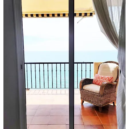 公寓 Balcon Sobre El Mar Terraza Vistas 1 Linea Playa