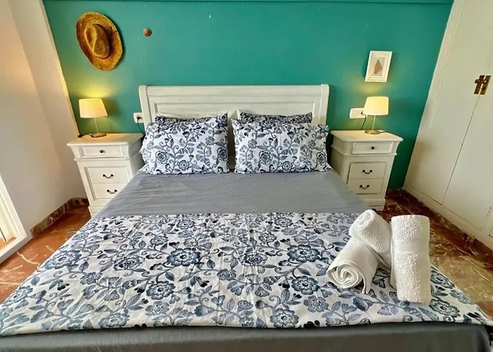 Balcon Sobre El Mar Terraza Vistas 1 Linea Playa Апартаменты Фуэнхирола