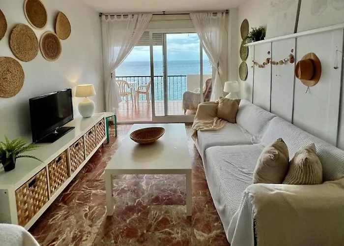 Balcon Sobre El Mar Terraza Vistas 1 Linea Playa Апартаменты